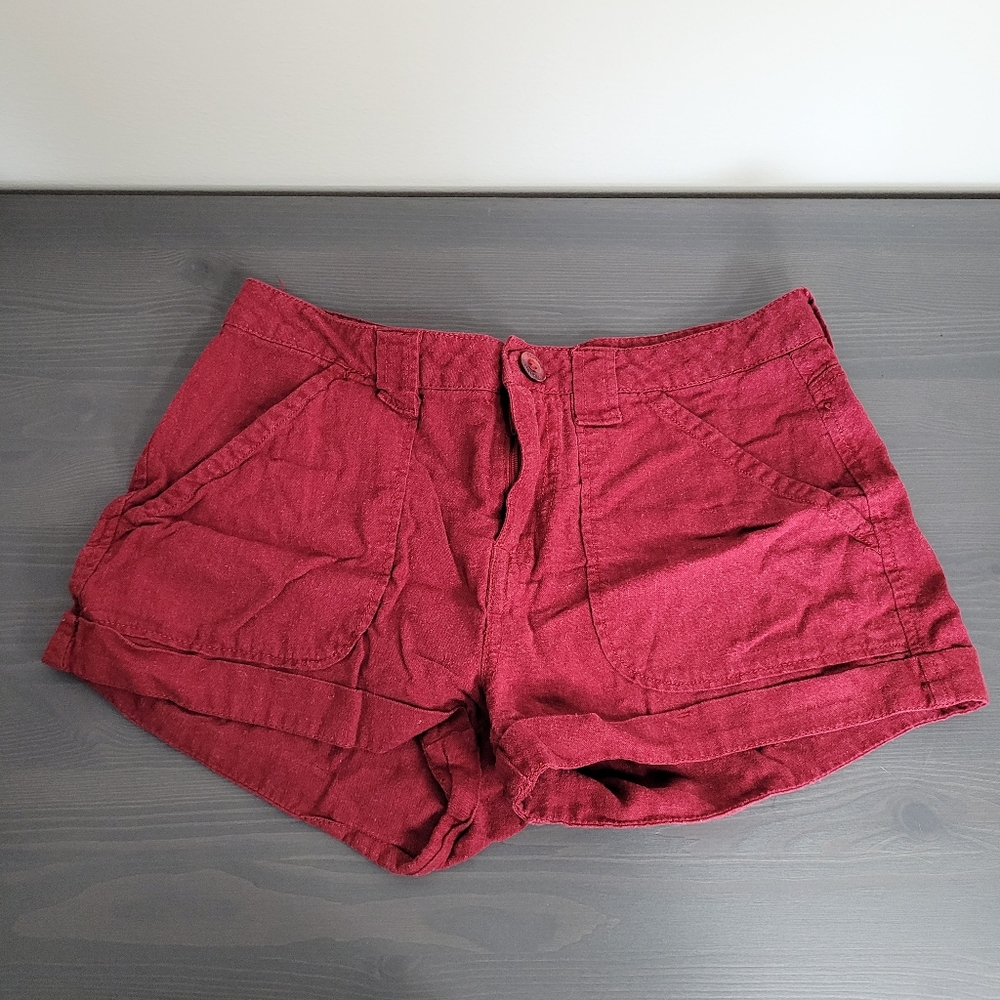3/$20 Ci Sono Red Shorts